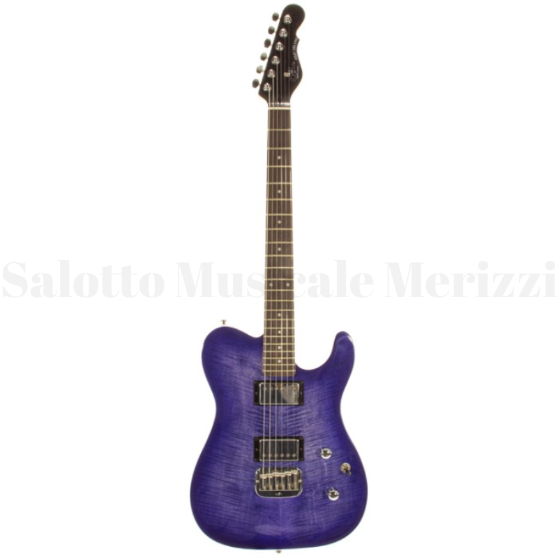 ASAT Deluxe Carved Top Bright Blueburst
