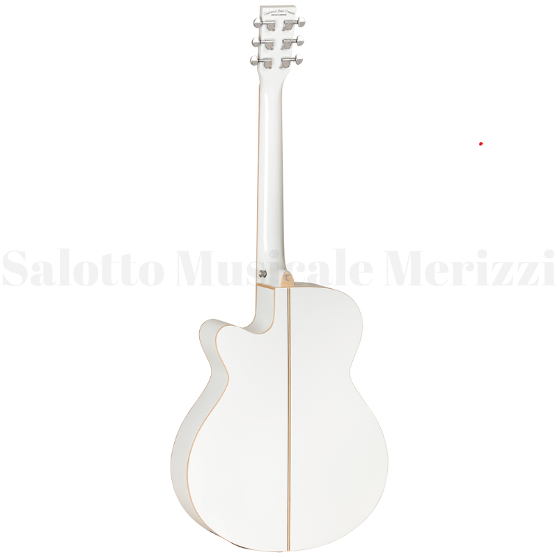 TW4E-BLW Chitarra acustica elettrificata Whitsunday White Gloss - immagine 2