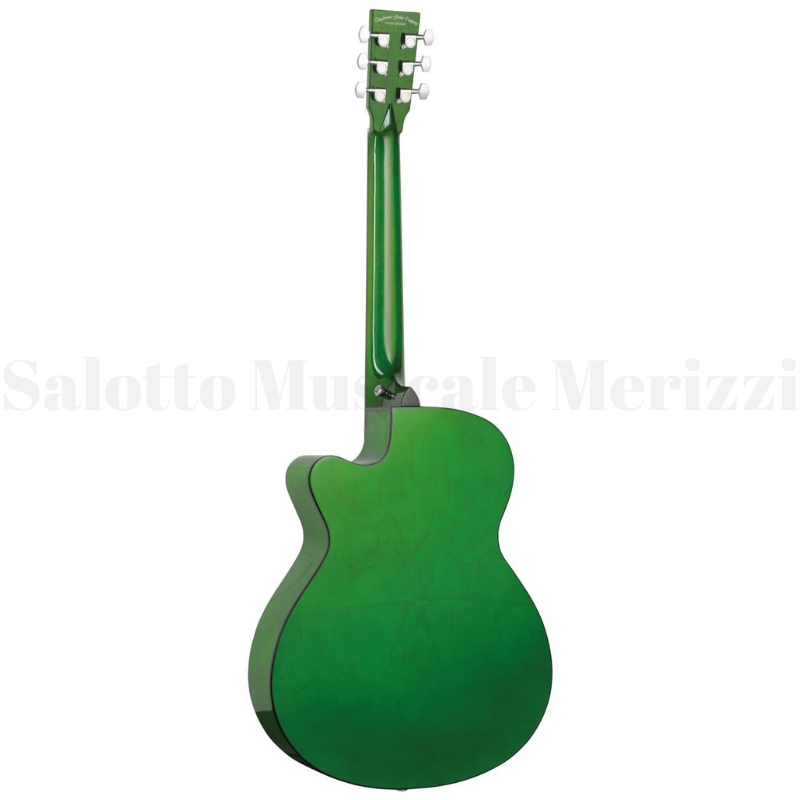 TA4-CE-GR Chitarra acustica elettrificata Aurora Green - immagine 2