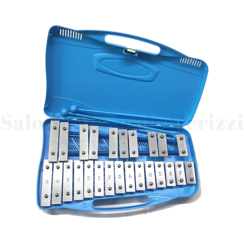 Metallofono cromatico 25 note - blu